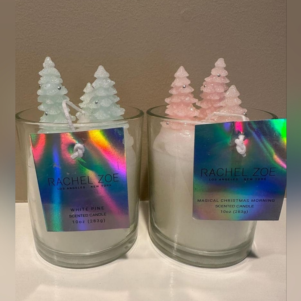 Rachel Zoe Christmas Tree Candles (2)